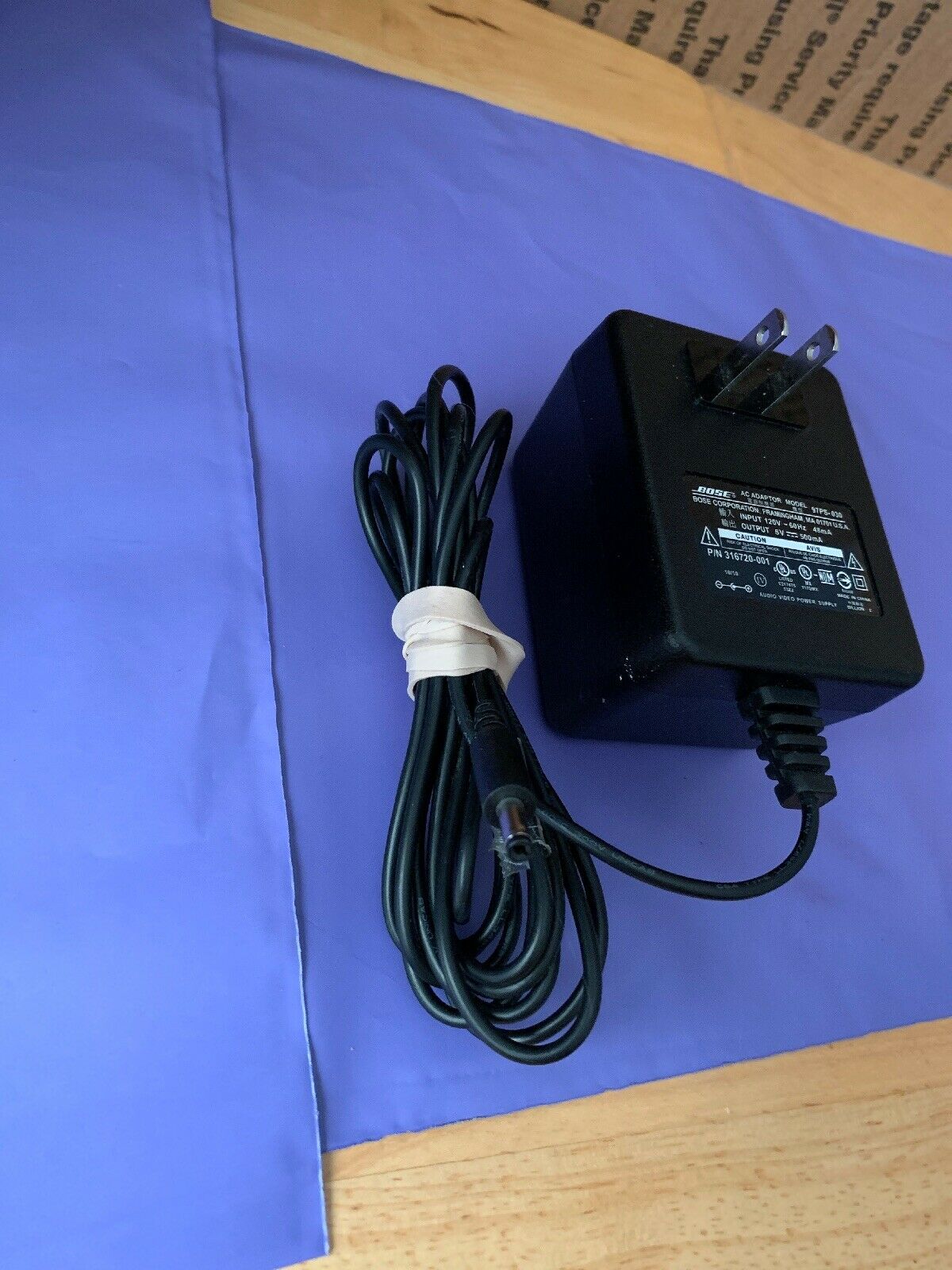 *Brand NEW* BOSE Model 97PS-030 P/N 316720-001 5V 500mA AC DC Adapter POWER SUPPLY